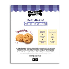 Paquete de galletas para perros Three Dog Bakery, ideal para recompensa