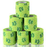 Threlaco vendaje no morder para perros, verde, 2 pulgadas por 5 yardas.