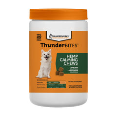 ThunderBites bocaditos calma para perro frente a estímulos estresantes.