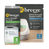 Purina Tidy Cats Breeze pellets de zeolita con aroma suave para control de olores