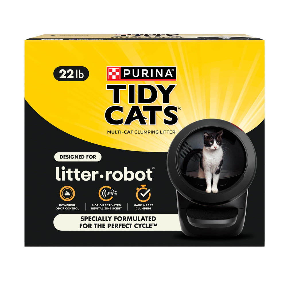 Tidy Cats diseñado para Litter-Robot: ciclo perfecto y limpieza eficiente.