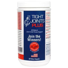 TIGHT JOINTS PLUS, botella 2 lb, soporte a las articulaciones de caballos para uso diario.