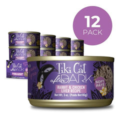 Tiki Cat After Dark: textura cremosa de pate para gatos adultos