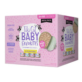 Mega Pack de Tiki Cat Baby Favorites en latas 2-4 oz para gatitos con proteína de alta calidad.