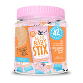 Tiki Cat Baby Stix en tarro con 42 porciones de pollo para gatitos.