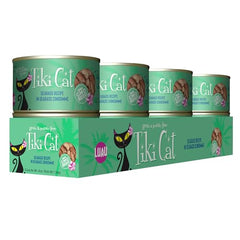 Tiki Cat Luau: consomé de besugo en lata ofrece hidratación diaria.