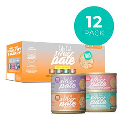 Tiki Cat Silver Pate: gato comiendo con facilidad, experiencia de ingesta suave.
