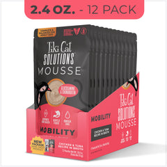 Tiki Cat Solutions Mousse envase 2-4oz, porciones prácticas para cada comida.