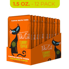 Tiki Cat puré de calabaza en porciones de 1,5 oz para snack