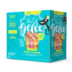 Tiki Cat Gelee con atún en gelée suave para hidratación y sabor