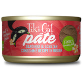 Tiki Cat Grill Pate Sardinas Langosta Lata: proteína alta para felinos activos.