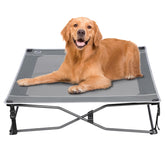 TIMBER RIDGE cama para perros exterior plegable, ideal para viajes y uso al aire libre.