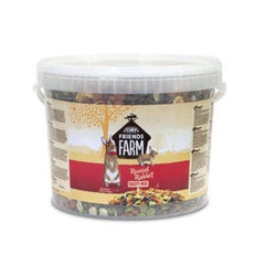 Russel Rabbit Tasty Mix en cubo de 9 lb para conejos adultos, dieta sabrosa y equilibrada.