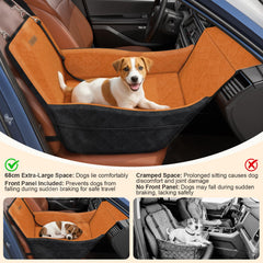 Tivray: rampla frontal para perros en coche para mayor movimiento