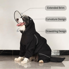 TOBOSS protección de piernas completa para mantener patas secas en paseos.