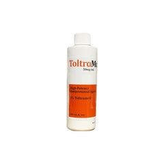 ToltraMax Toltrazuril 5.0% envase 240 ml, fácil de almacenar.