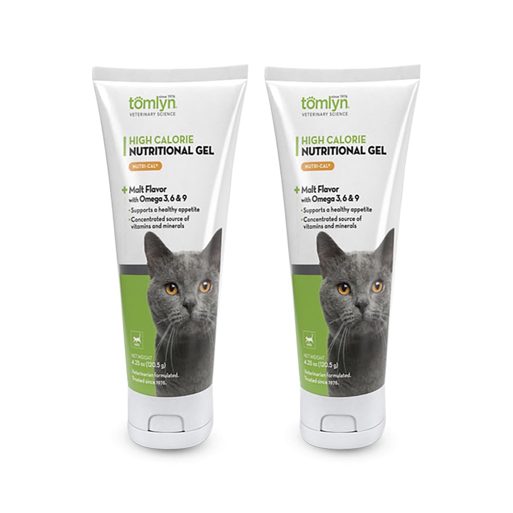 Tomlyn Nutri-Cal gel nutritivo para gatos, mejora el apetito.