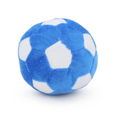 TONYFY Pelota chirriante de fútbol para perros, ideal para juegos activos dentro y fuera