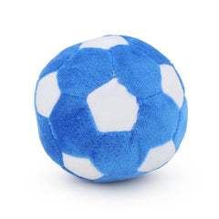 TONYFY Pelota chirriante de fĂştbol para perros, ideal para juegos activos dentro y fuera