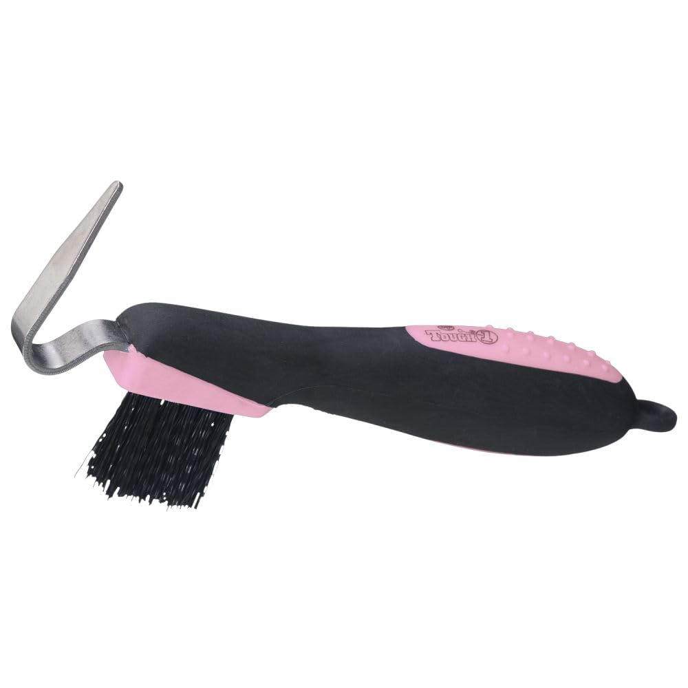 Tough 1 rasca-cascos rosa para limpieza rápida de cascos tras montar