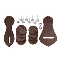 Tough1 kit de reparación para cuero Western en aceite oscuro, ideal para mantenimiento