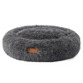 Town & Country Luxe CuddleTown cama donut suave para mascotas, confort diario.