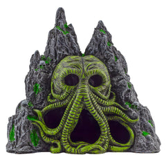 Toy Vault Cthulhu-monstruo para acuario, refugio decorativo Lovecraft para pecera.