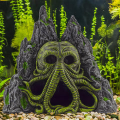 Toy Vault Tentaculos-escultura para pecera, añade misterio y color al acuario.