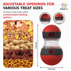 TRECKPET Edición limitada, juguete colorido para perros que buscan novedad.
