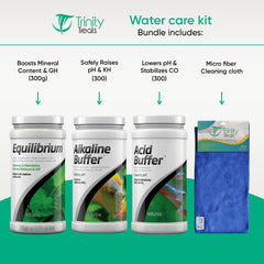 Buffer alcalino de Trinity Treats para acuarios, eleva pH de forma estable