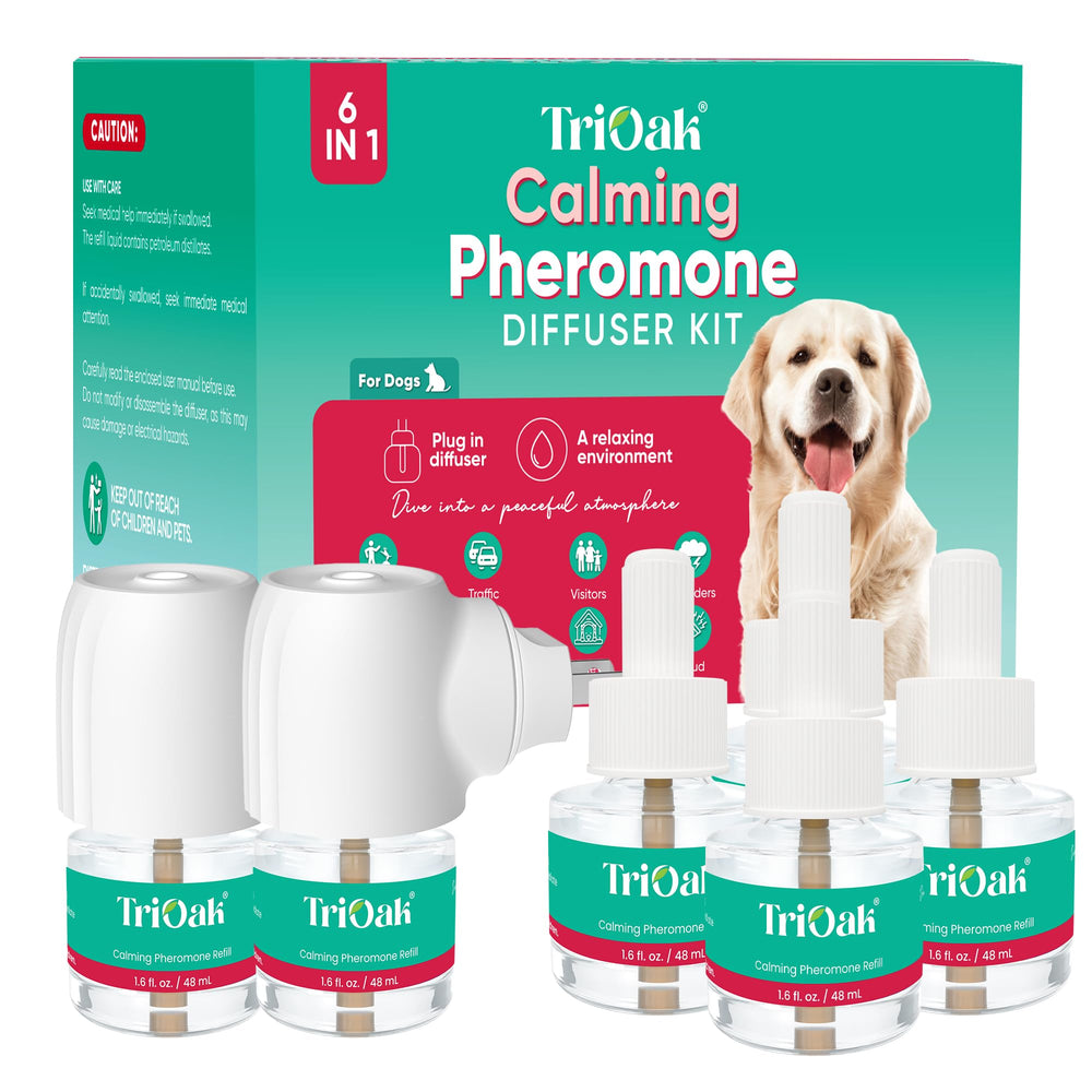 Difusor calmante TriOak para perro, crea un ambiente relajante en casa