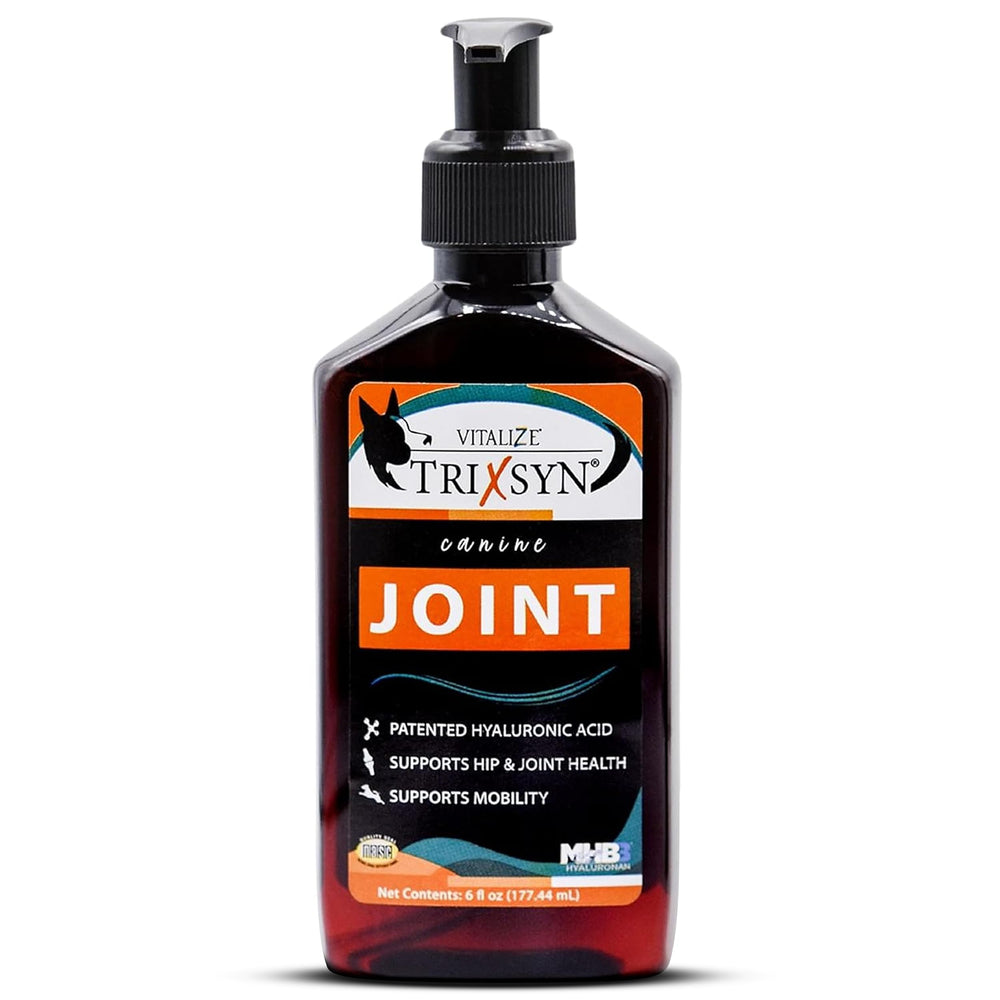 TRIXSYN Canine: botella de dosis para movilidad diaria de perros.