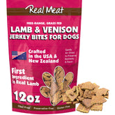 TRMC Premios de carne real para perros en empaque 12oz, ideal para entrenamiento.