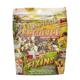 Tropical Carnival Preparaciones Frescas para conejo en cuenco, tentempié saludable.