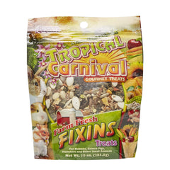 Tropical Carnival Preparaciones Frescas para conejo en cuenco, tentempié saludable.