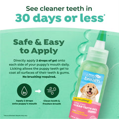 TropiClean gel dental natural sin sulfatos para higiene diaria.