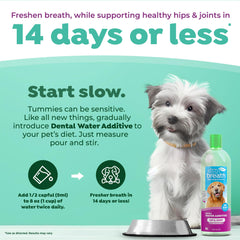 TropiClean Limpieza dental para perros, mejora la higiene bucal y reduce placa.