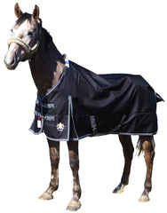 TEKE Deluxe Manta Exterior impermeable 1200D para mantener al caballo seco.