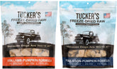 Tucker's Raw Frozen, bolsa cerdo-cordero-calabaza, dieta alta proteína para perros.