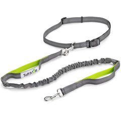 Tuff Mutt: correa cintura con bungee amortigua tirones durante paseos