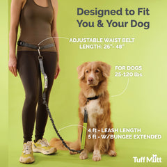 Tuff Mutt: sistema bungee absorbente para amortiguar tirones durante el paseo