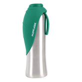PupFlask de Tuff Pupper, botella de 40 onzas para perros, hidratación rápida en paseos.