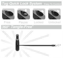 TUG 360 cierre y bloqueo con una mano para control rápido