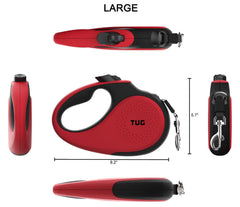 Nylon de 16 pies TUG para mantener la distancia adecuada durante paseos.