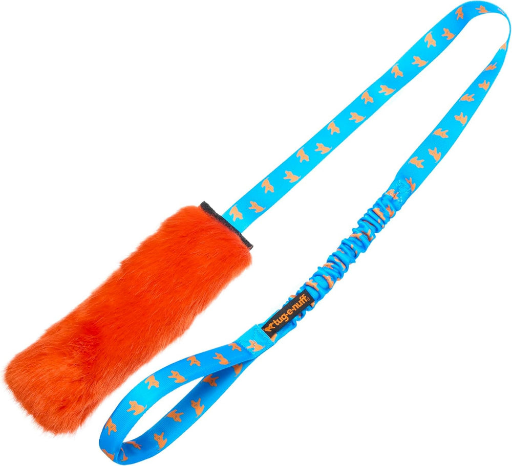 Tug-E-Nuff Juguete con pelaje sintético, ideal para juego activo.