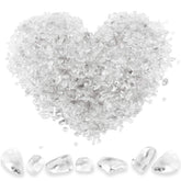 Twdrer: piedras-de-cristal-blancas-troceadas para acuario y decoración de plantas