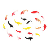 Tweruna minikoi 1.5 cm, diseño realista para acuario o estanque