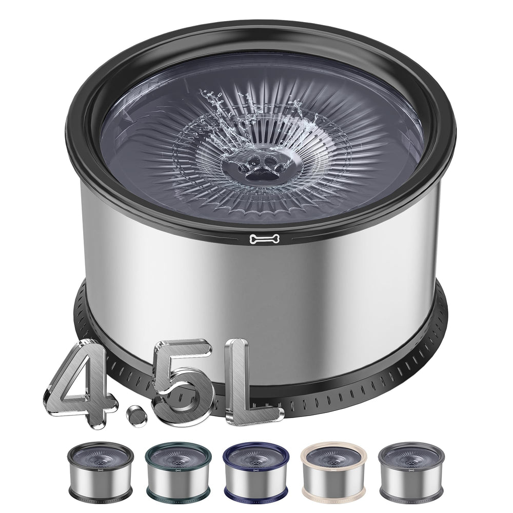 Twinsing cuenco 4.5 L para perros grandes con gran capacidad