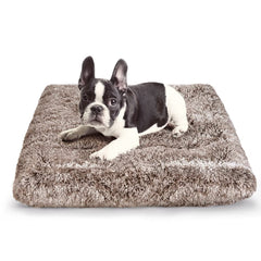 ULIGOTA cama-jaula-perro-peluche, superficie suave para descanso reconfortante