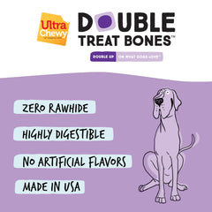 Ultra Chewy, producto hecho en EE. UU., hueso durable para masticadores agresivos